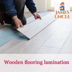 Wooden flooring Lamination Mr. Ramesh Mandal in Balakhali